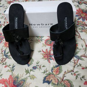 Newbark Leather Tassel Toe Ring Sandals 7.5 NIB